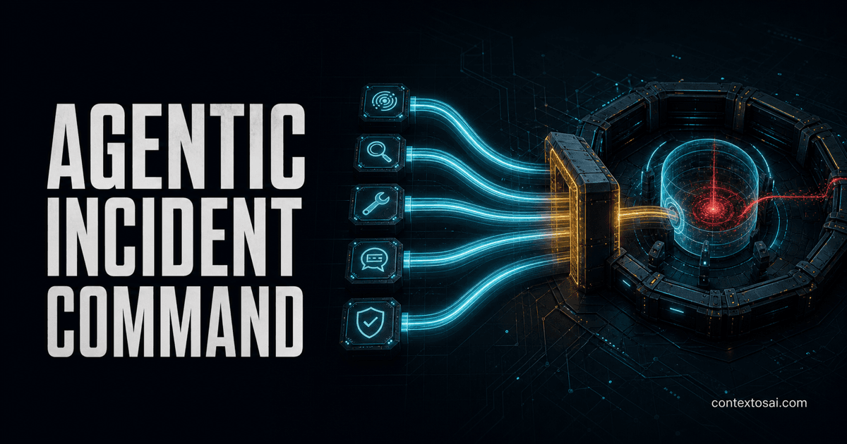Agentic Incident Command Center: Agents Can Coordinate, Boundaries Still Decide illustration