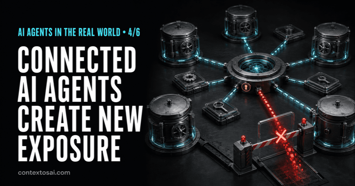The Permission–Data Collision: Why Better-Connected Agents Create New Exposure illustration