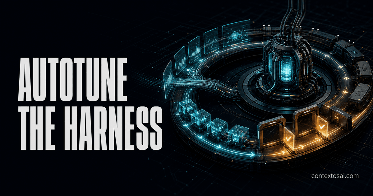 Autotune the Harness: Baking the Improvement Loop into ContextOS illustration