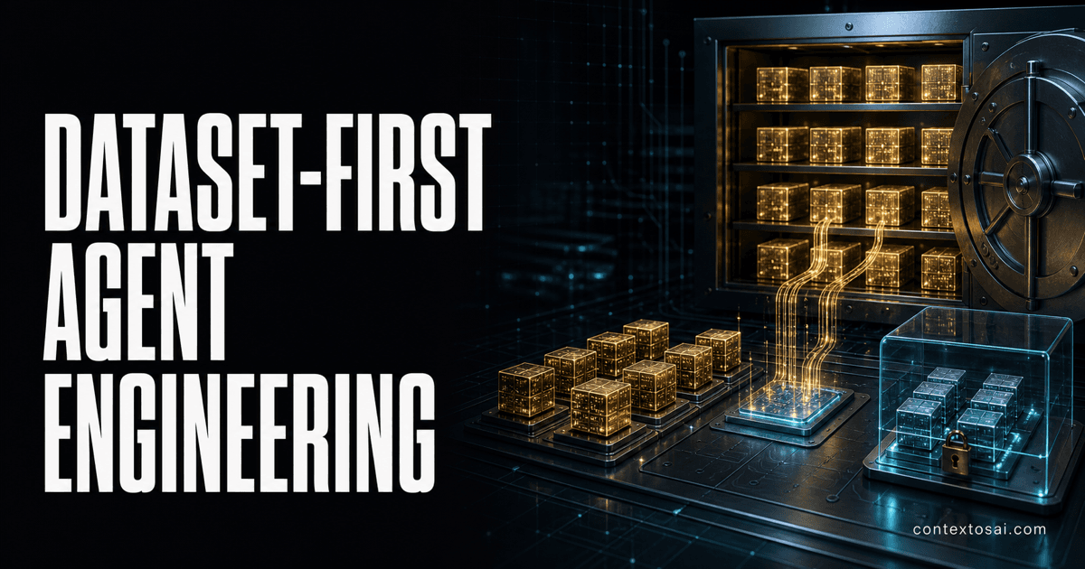 Dataset-First Agent Engineering: The Golden Sets Behind Reliable Agents illustration