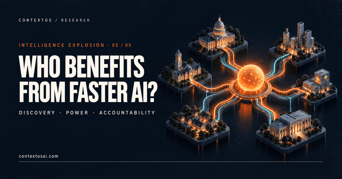 Who Benefits When the Machines Accelerate Discovery? illustration