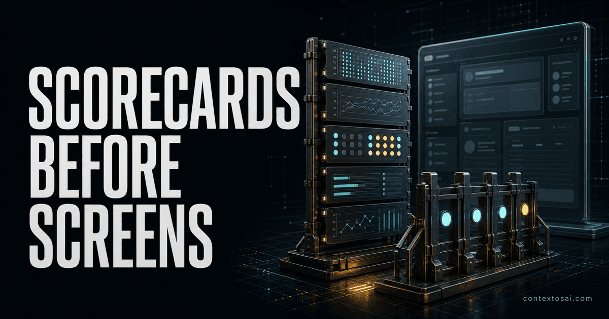 Scorecards Before Screens: Evals and Launch Gates for PMs Building Agents illustration