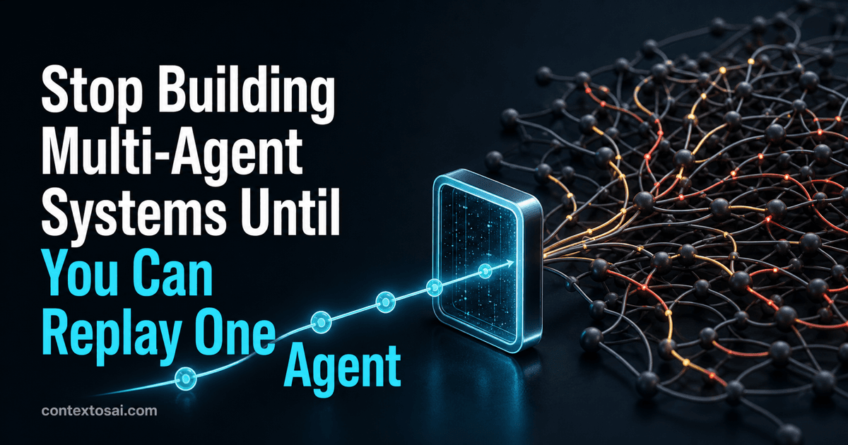 Multi-Agent Systems Need Replay Before More Agents illustration